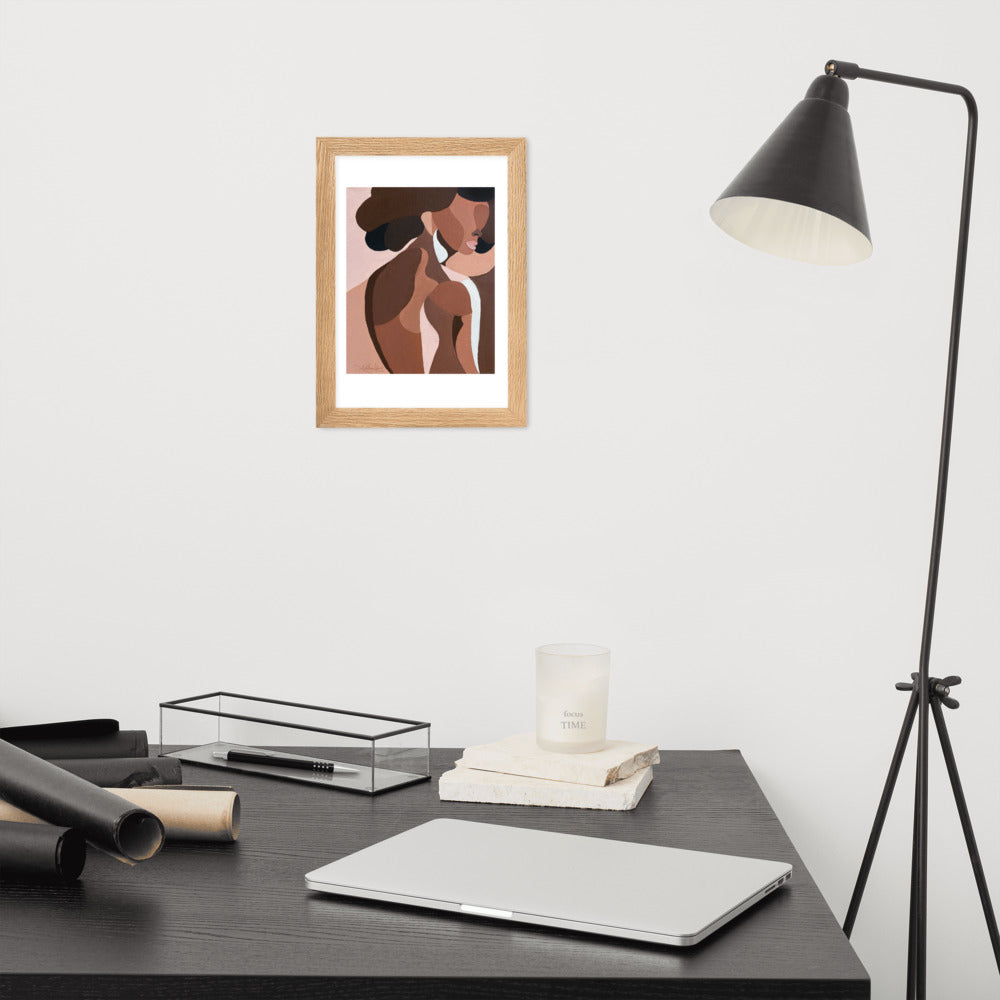 I AM Framed Print
