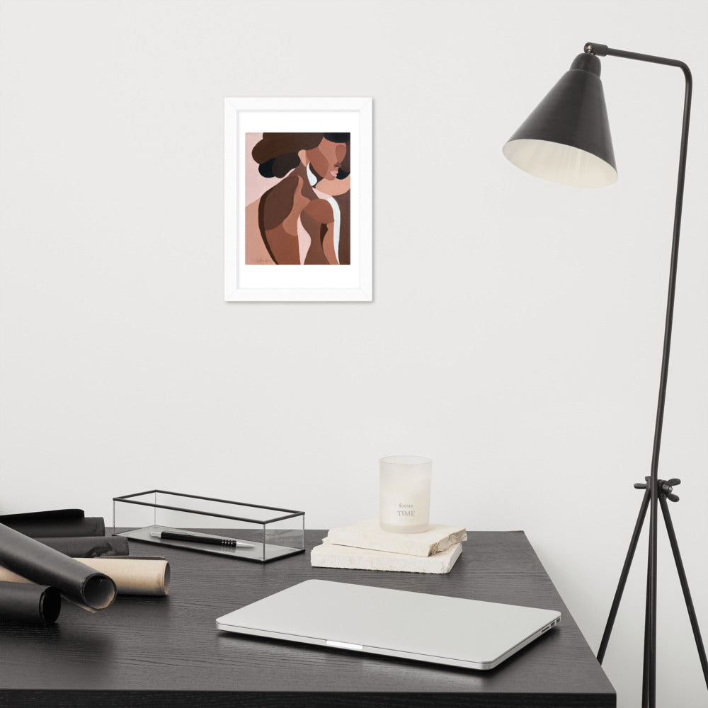 I AM Framed Print