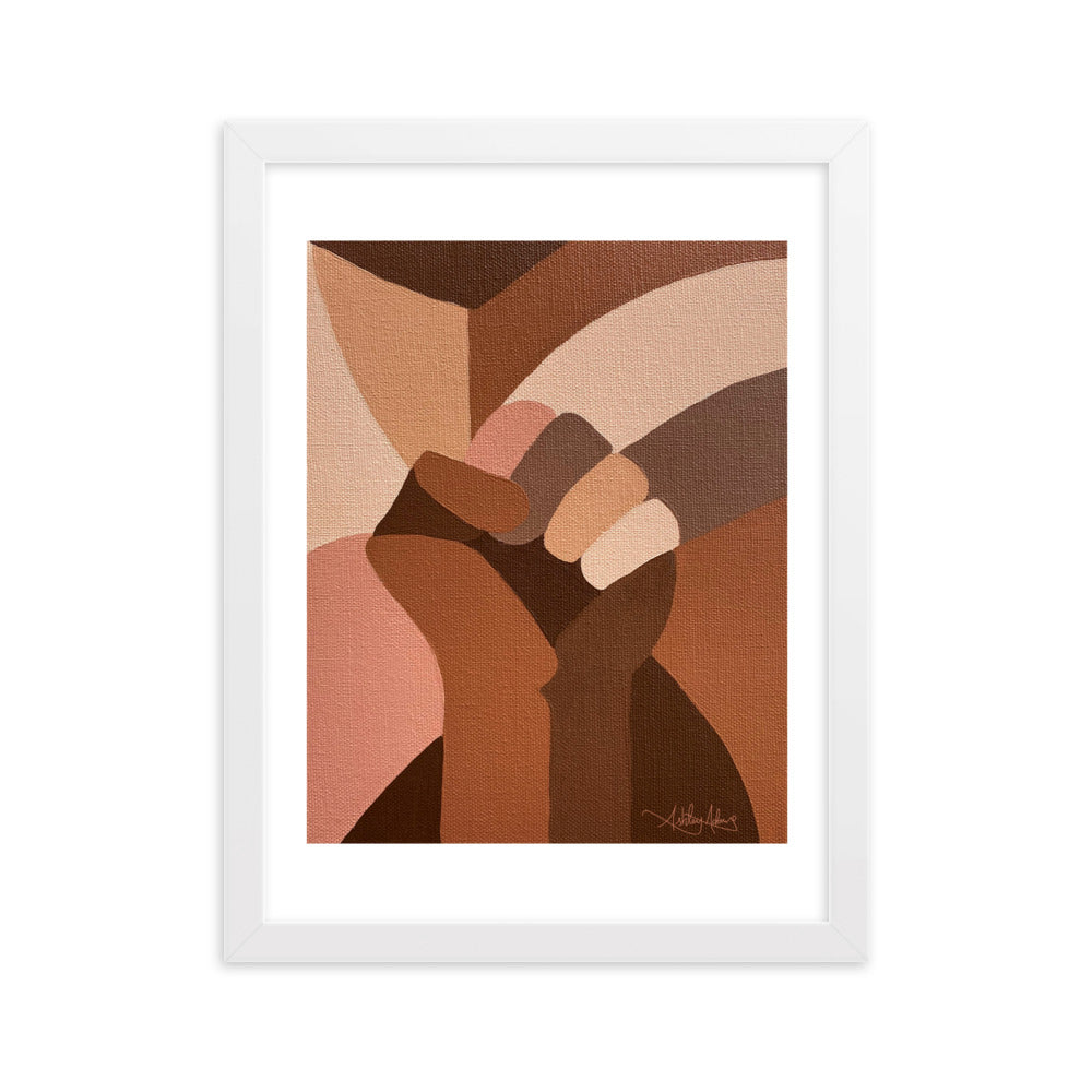 BLM Framed Print