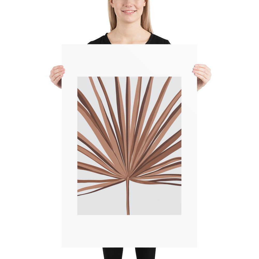 Palm Frond - Stone
