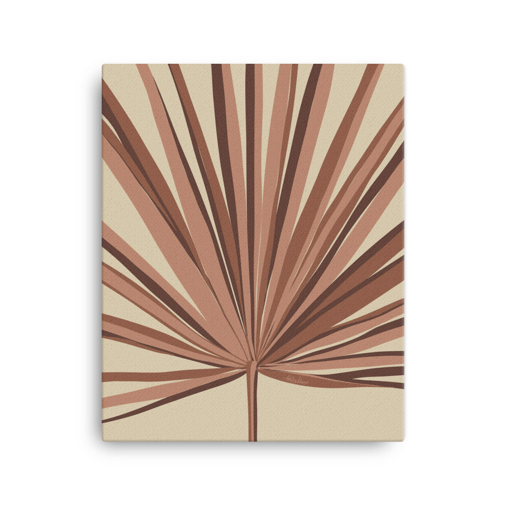 Palm Frond Canvas Print