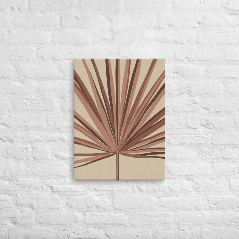 Palm Frond Canvas Print