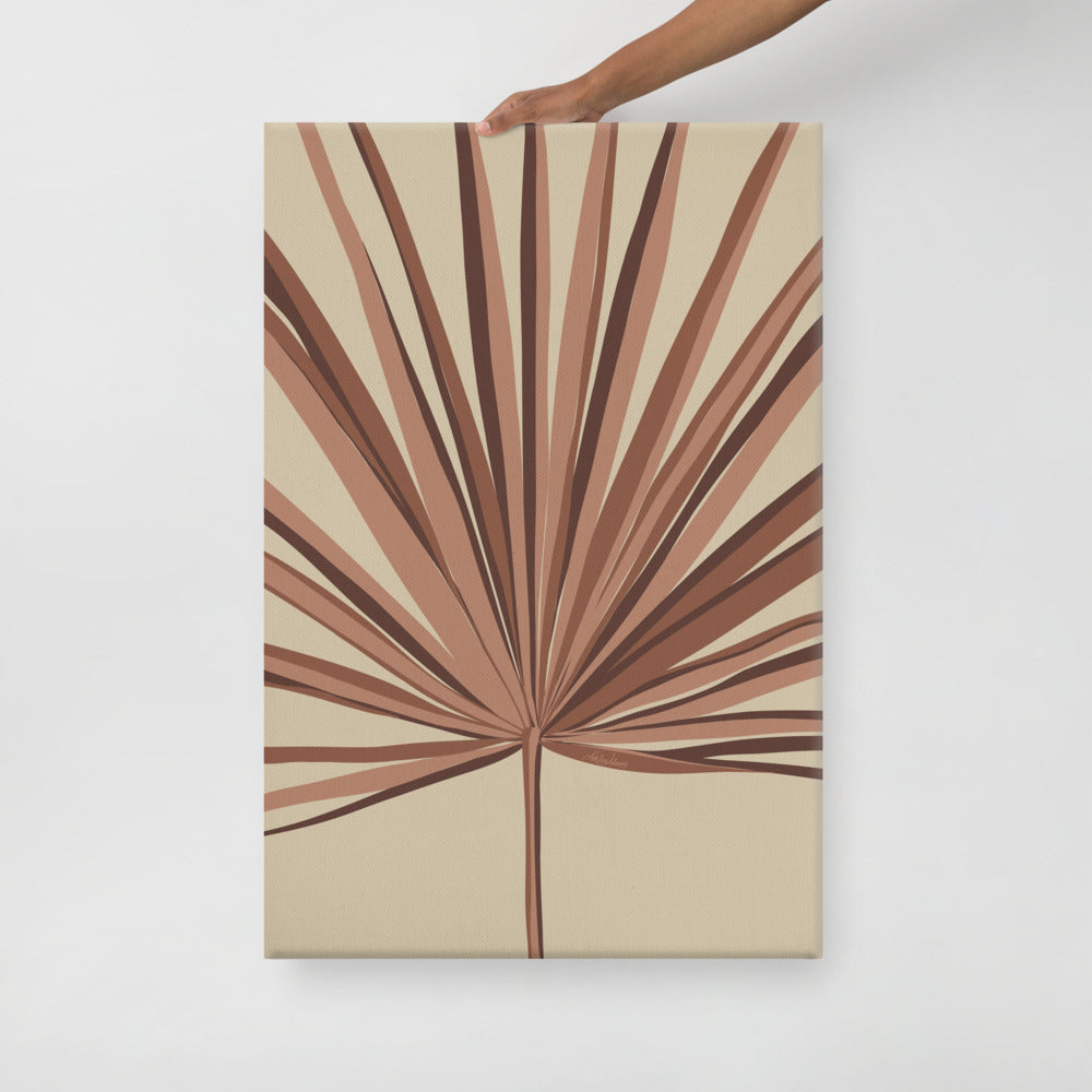 Palm Frond Canvas Print