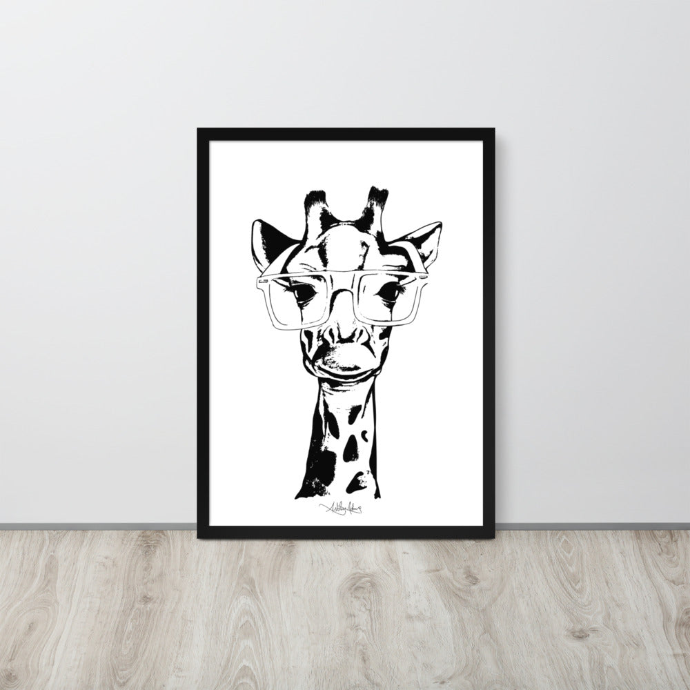 Get Nerdy Framed Print