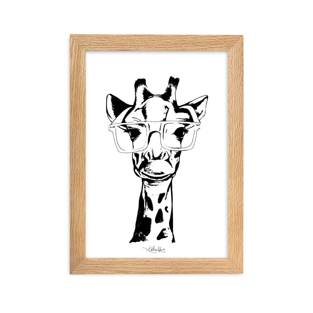 Get Nerdy Framed Print