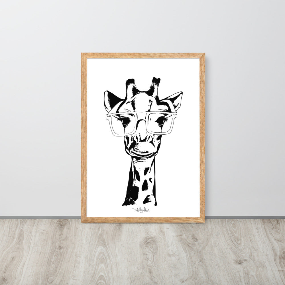 Get Nerdy Framed Print