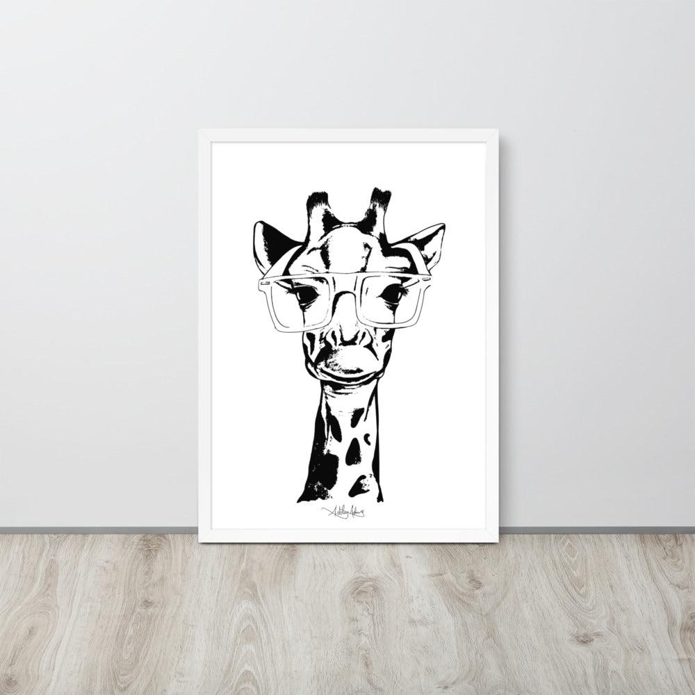 Get Nerdy Framed Print